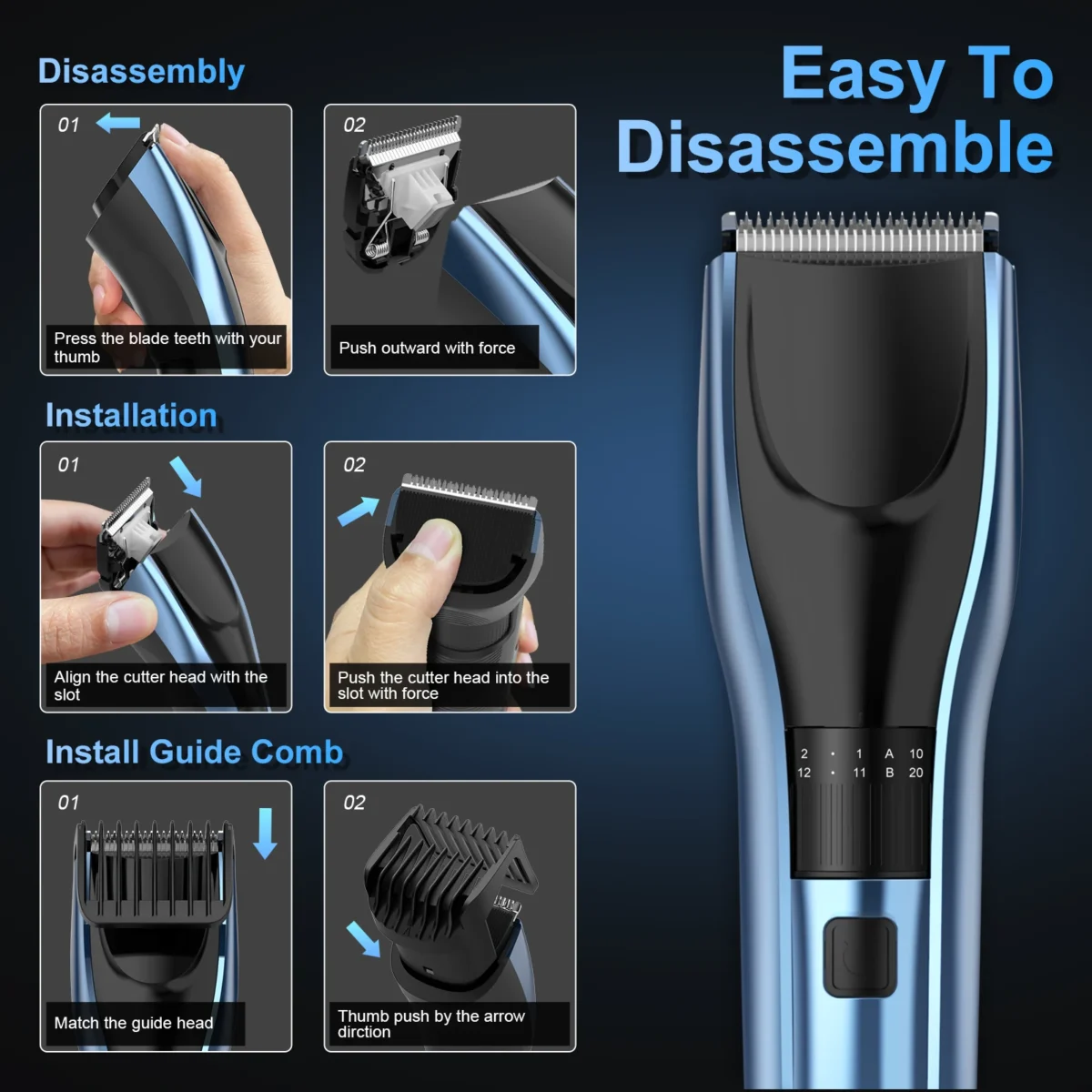 Hair Trimmer Electric - Image 5